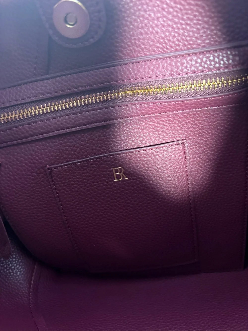 NWT BANANA REPUBLIC Vegan  Suede Hobo Bag in Dark Wine